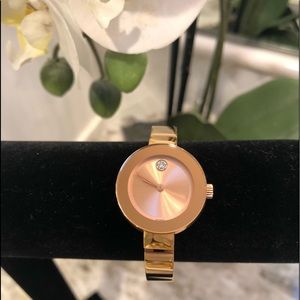 Movado Rose Gold Bangle Style Watch